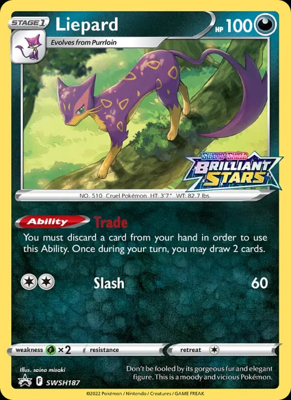 Liepard — SWSH Black Star Promos, None