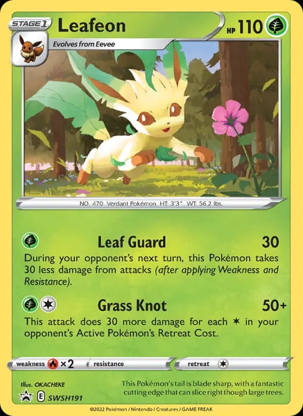 Leafeon — SWSH Black Star Promos, None