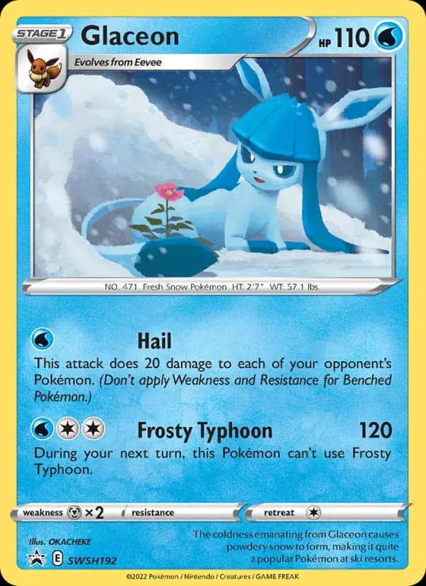 Glaceon — SWSH Black Star Promos, None