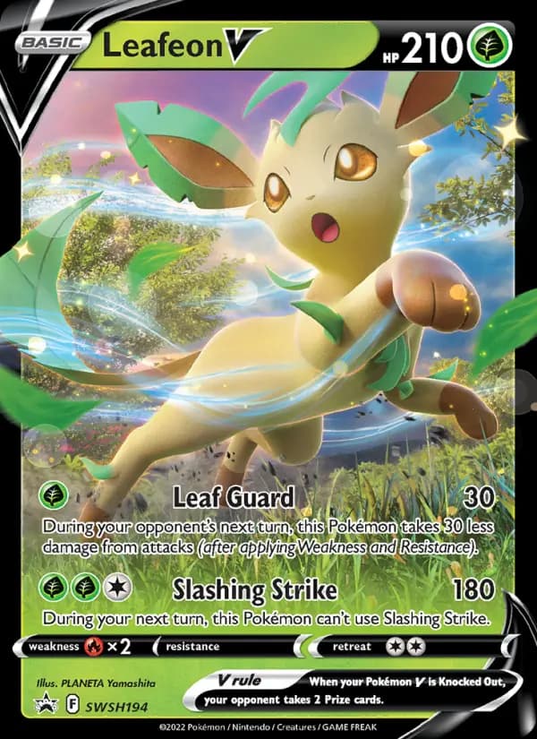 Leafeon V — SWSH Black Star Promos, None