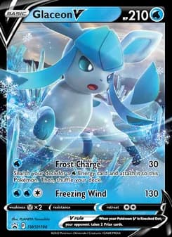 Glaceon V — SWSH Black Star Promos — None