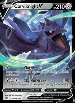 Corviknight V — SWSH Black Star Promos — None
