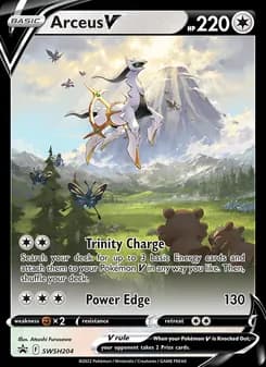 Arceus V — SWSH Black Star Promos — None