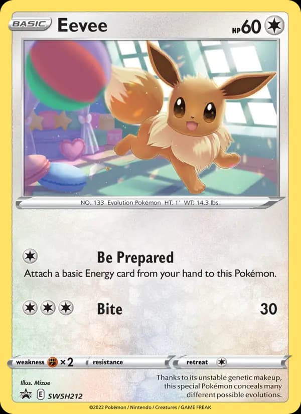 Eevee — SWSH Black Star Promos, None