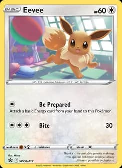 Eevee — SWSH Black Star Promos — None