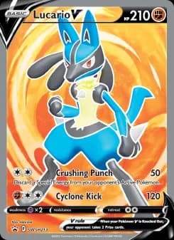 Lucario V — SWSH Black Star Promos — None