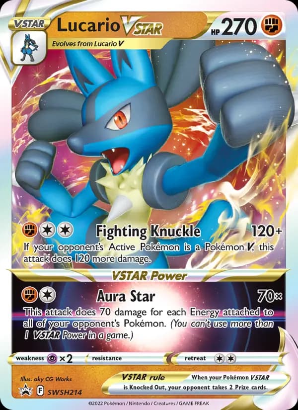 Lucario VSTAR — SWSH Black Star Promos, None