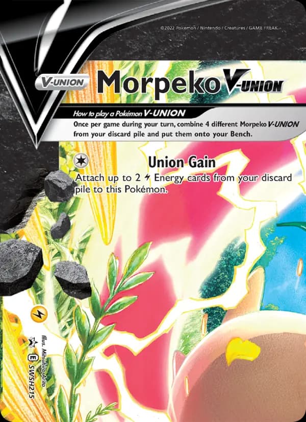 Morpeko V-UNION — SWSH Black Star Promos, None