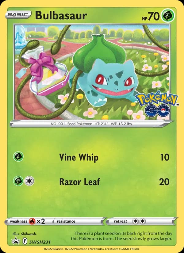 Bulbasaur — SWSH Black Star Promos, None
