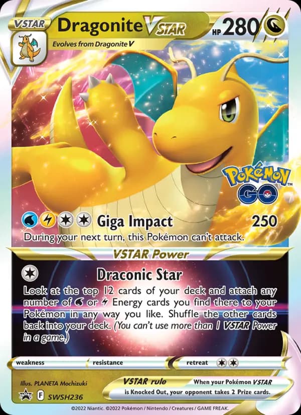 Dragonite VSTAR — SWSH Black Star Promos, None