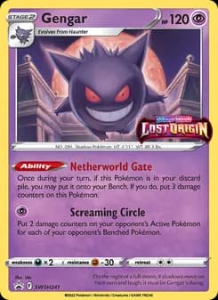 Gengar — SWSH Black Star Promos — None