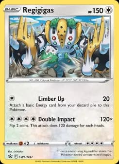 Regigigas — SWSH Black Star Promos — None