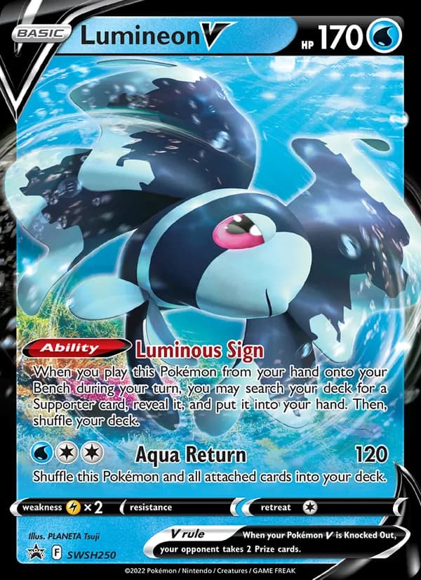 Lumineon V — SWSH Black Star Promos, None