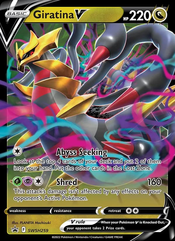 Giratina V — SWSH Black Star Promos, None