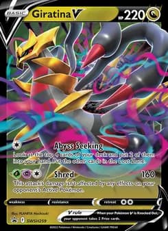 Giratina V — SWSH Black Star Promos — None