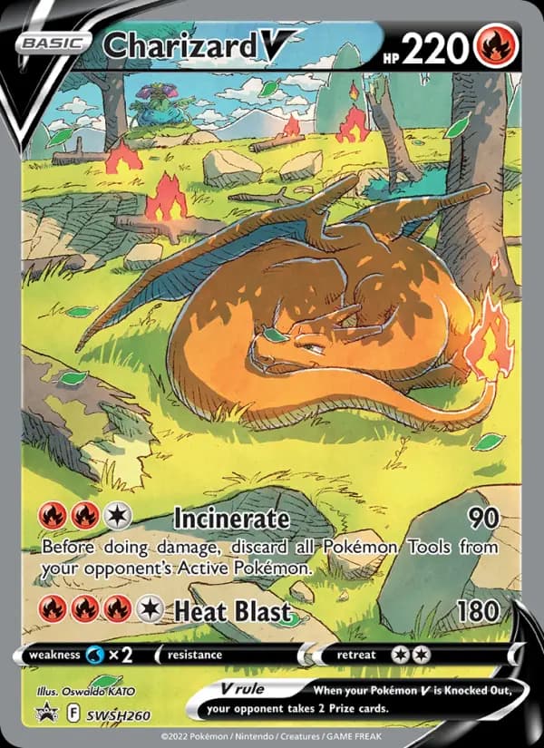 Charizard V — SWSH Black Star Promos, None