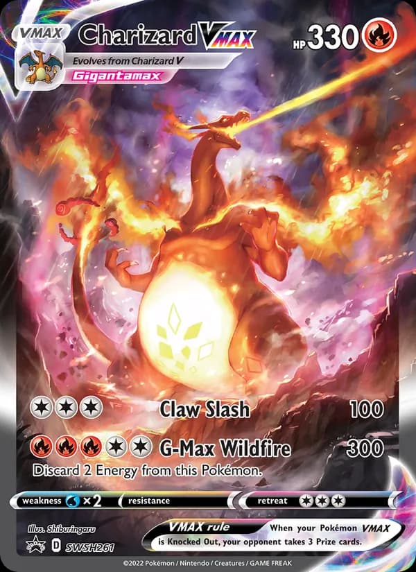 Charizard VMAX — SWSH Black Star Promos, None