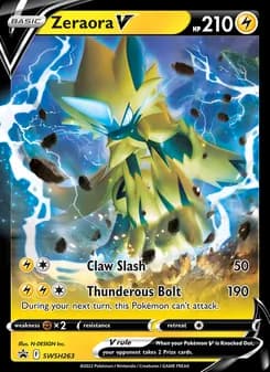 Zeraora V — SWSH Black Star Promos — None