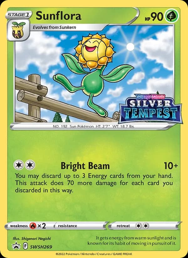 Sunflora — SWSH Black Star Promos, None