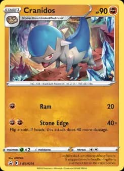 Cranidos — SWSH Black Star Promos — None