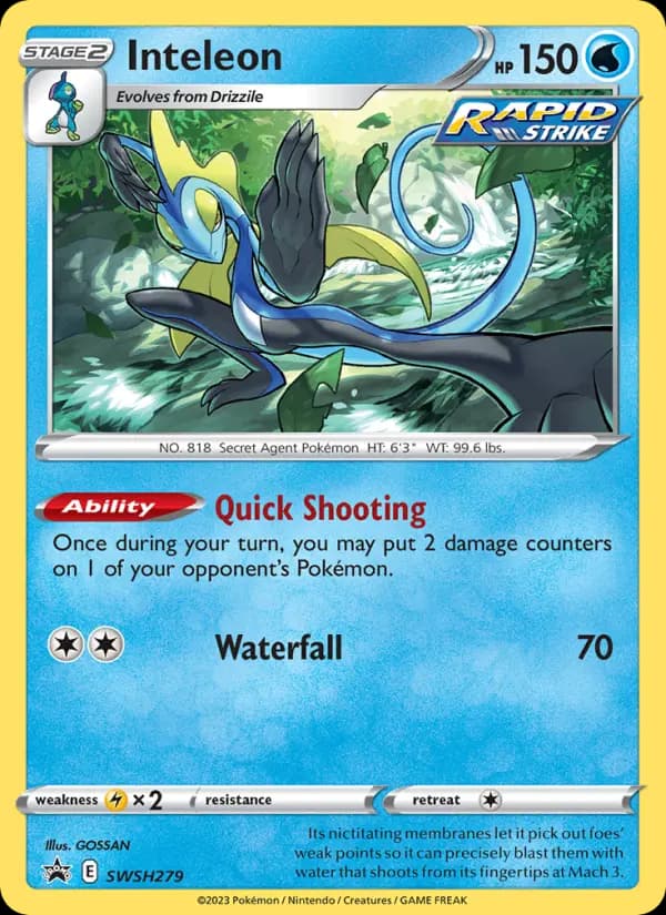Inteleon — SWSH Black Star Promos, None