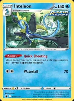 Inteleon — SWSH Black Star Promos — None
