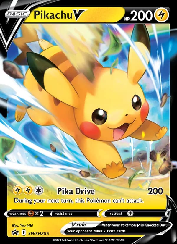 Pikachu V — SWSH Black Star Promos, None