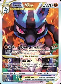 Lucario VSTAR — SWSH Black Star Promos — None