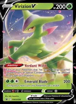 Virizion V — SWSH Black Star Promos — None