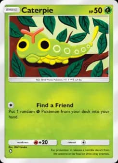 Caterpie — Genetic Apex — One Diamond