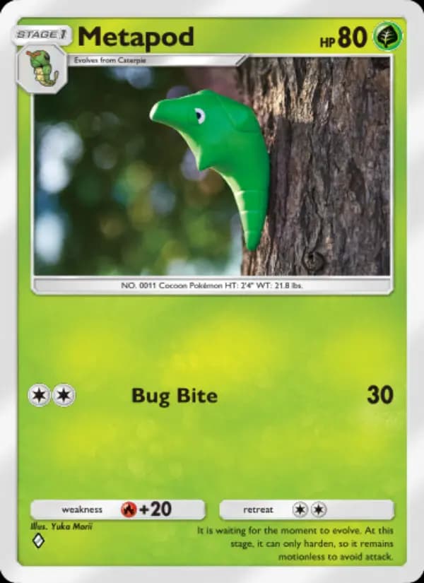 Metapod — Genetic Apex, One Diamond