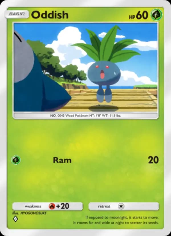 Oddish — Genetic Apex, One Diamond
