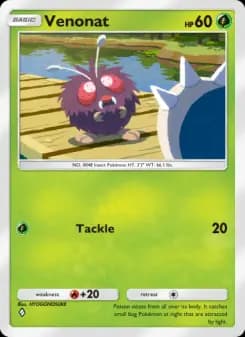 Venonat — Genetic Apex — One Diamond