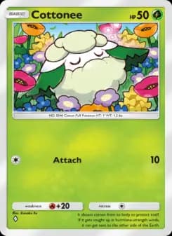 Cottonee — Genetic Apex — One Diamond