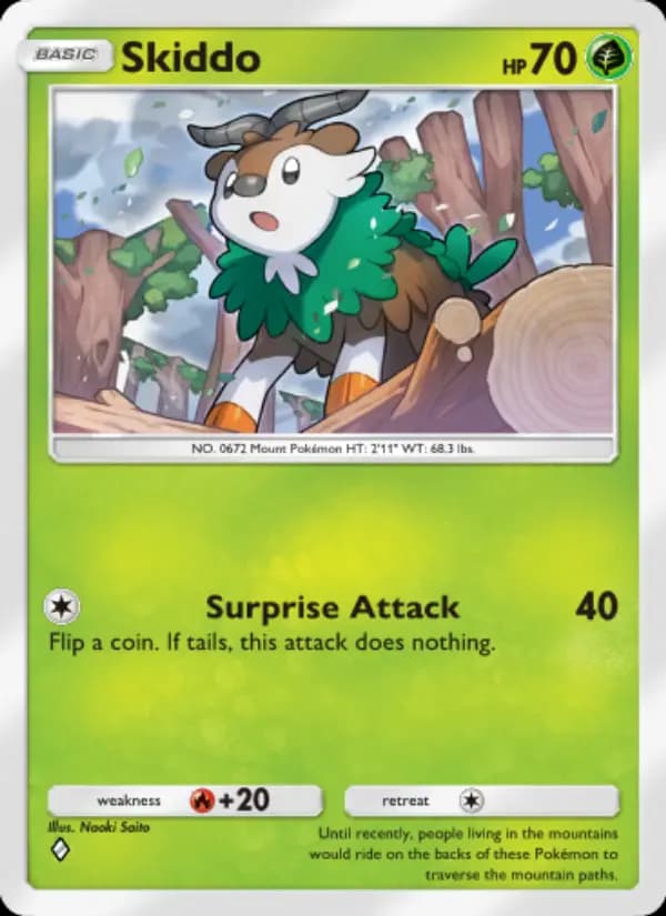 Skiddo — Genetic Apex, One Diamond