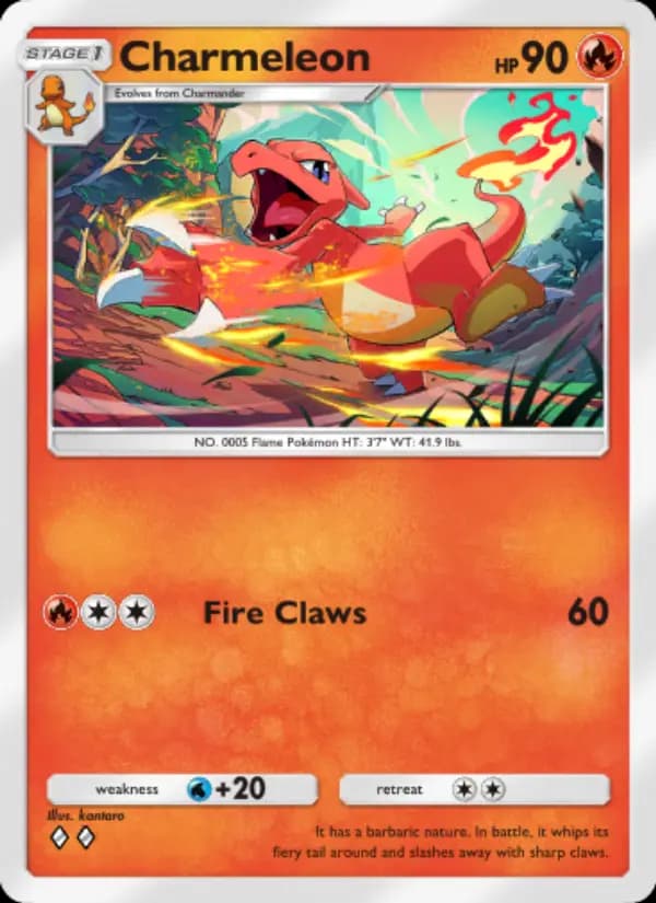 Charmeleon — Genetic Apex, Two Diamond
