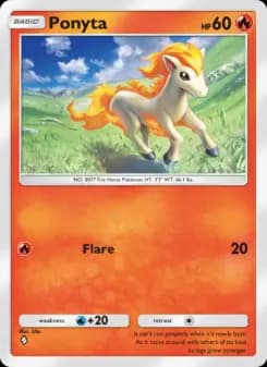 Ponyta — Genetic Apex — One Diamond