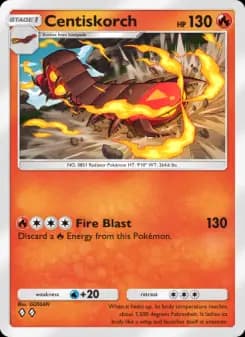 Centiskorch — Genetic Apex — Two Diamond