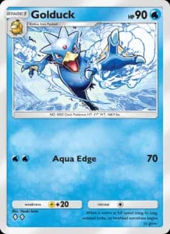 Golduck — Genetic Apex — Two Diamond