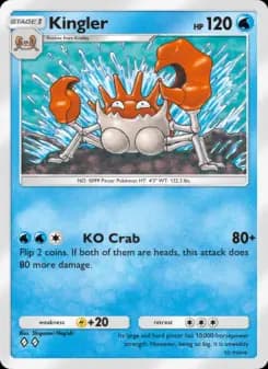 Kingler — Genetic Apex — Two Diamond