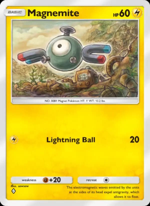 Magnemite — Genetic Apex, One Diamond