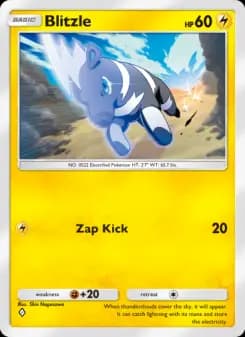 Blitzle — Genetic Apex — One Diamond