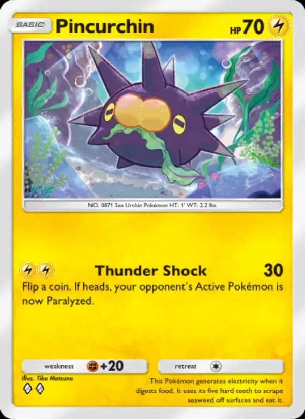 Pincurchin — Genetic Apex, Two Diamond