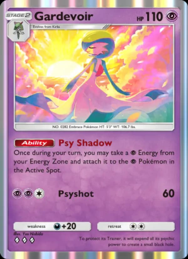 Gardevoir — Genetic Apex, Three Diamond
