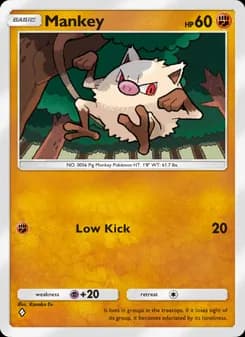 Mankey — Genetic Apex — One Diamond