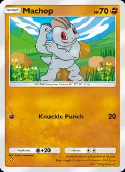 Machop — Genetic Apex — One Diamond