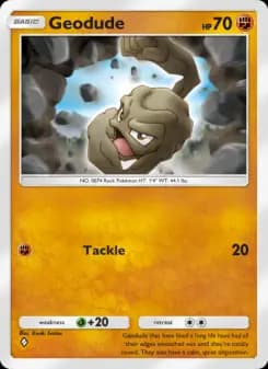 Geodude — Genetic Apex — One Diamond