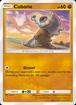 Cubone — Genetic Apex — One Diamond