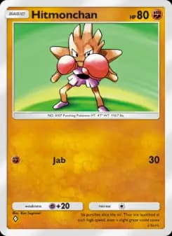 Hitmonchan — Genetic Apex — One Diamond