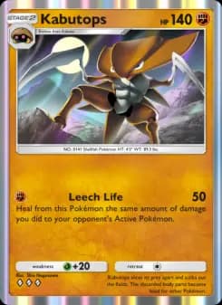 Kabutops — Genetic Apex — Three Diamond
